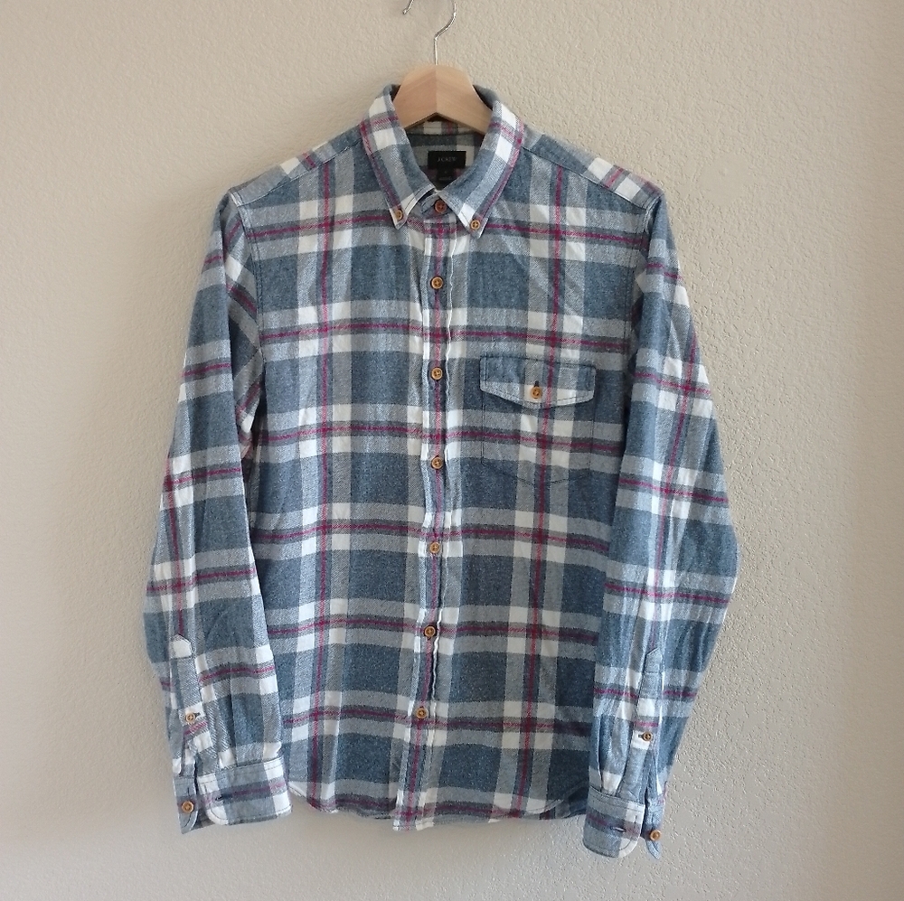 Men's J. crew small slim 100% cotton button down